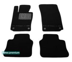 Двошарові килимки Sotra Premium Black для Porsche Panamera (mkI) 2009-2016