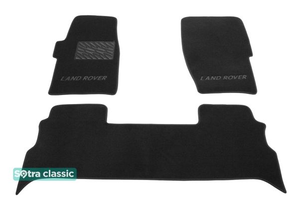 Двошарові килимки Sotra Classic Black для Land Rover Discovery (mkII) 1998-2004 - Фото 1