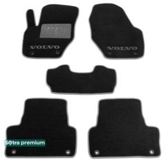 Двошарові килимки Sotra Premium Black для Volvo XC60 (mkI) 2008-2017