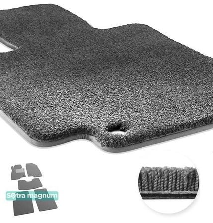 Двошарові килимки Sotra Magnum Grey для Mazda 6 (mkIII)(седан) 2012→ - Фото 1