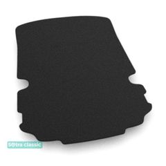 Двошарові килимки Sotra Classic Black для Chevrolet Camaro (mkVI)(купе)(багажник) 2016→