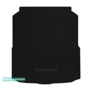 Двошарові килимки Sotra Premium Black для Volkswagen Arteon (mkI)(ліфтбек)(багажник) 2017→ - Фото 1