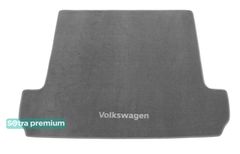 Двошарові килимки Sotra Premium Grey для Volkswagen Caddy (mkII)(багажник) 1996-2000