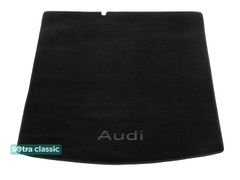 Двошарові килимки Sotra Classic Black для Audi A4/S4/RS4 (mkII)(B6)(седан)(багажник) 2000-2004 - Фото 1