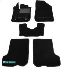 Двухслойные коврики Sotra Classic Black для Renault Sandero (mkII) 2012-2020
