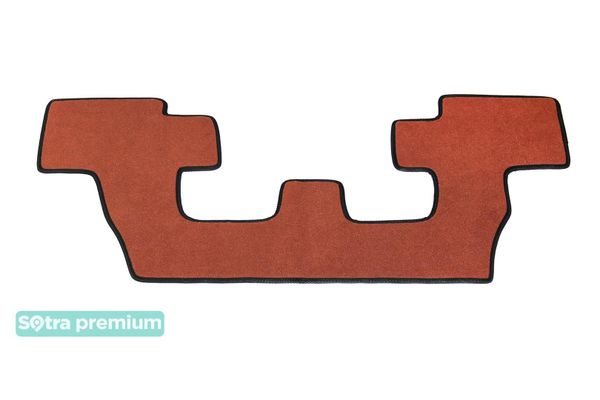 Двошарові килимки Sotra Premium Terracotta для Audi Q7/SQ7 (mkII)(3 ряд) 2015→ - Фото 1