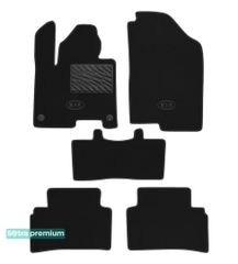 Двошарові килимки Sotra Premium Black для Kia Sportage (mkV)(не PHEV) 2020→