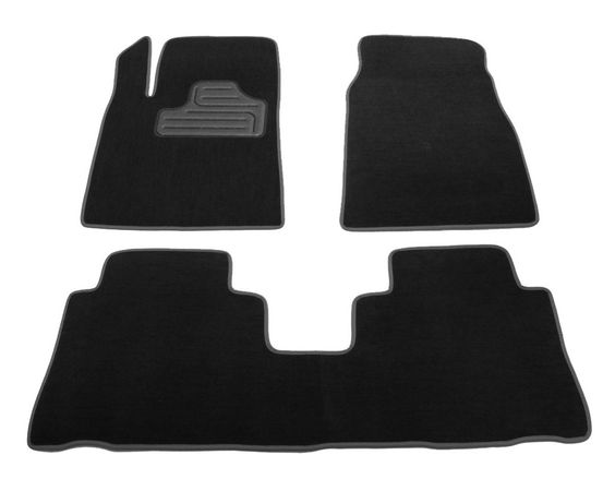 Текстильні килимки Pro-Eco для Chevrolet Captiva (mkI)(1-2 ряд) 2006-2009 - Фото 1