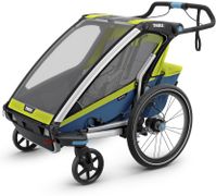 Детская коляска Thule Chariot Sport 2 (Chartreuse-Mykonos) - Фото 3