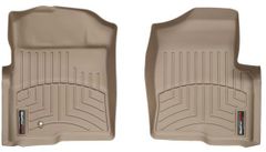 Коврики Weathertech Beige для Ford F-150 (all cabs)(mkXII)(no 4x4 shifter)(1 fixing hook)(1 row) 2009-2010