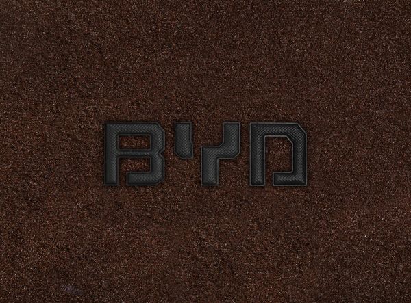 Двухслойные коврики Sotra Premium Chocolate для BYD G3 (mkI)(багажник) 2009-2014 - Фото 2