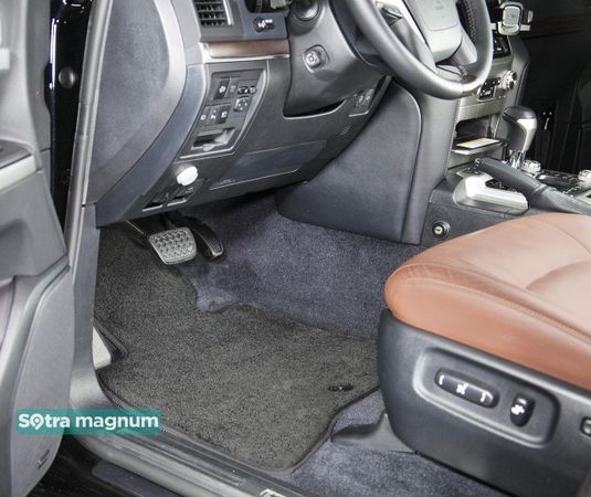 Двошарові килимки Sotra Magnum Black для Mercedes-Benz S-Class (W221)(long) 2006-2013 - Фото 4