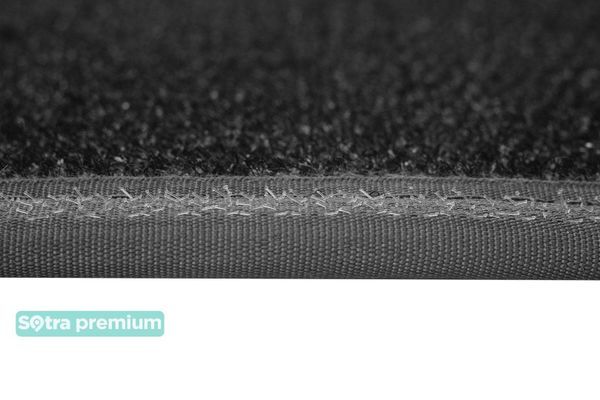 Двошарові килимки Sotra Premium Grey для Mercedes-Benz V-Class (W447)(2 ряд - 1+1)(3 ряд - 2+1)(2 зсувні двері)(зі столиком)(2-3 ряд) 2014→ - Фото 3