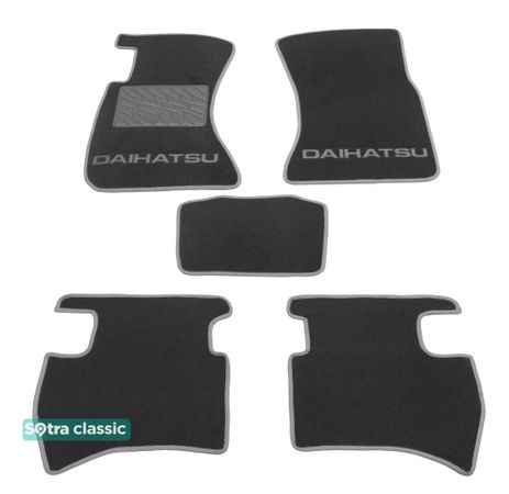 Двошарові килимки Sotra Classic Grey для Daihatsu Terios (mkI) 1997-2006 - Фото 1