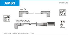 Дроти запалювання Janmor AM63 для Jeep Cherokee 2.5 (EPE) / 2.5 4x4 (EPE / HX) / Wrangler 2.5