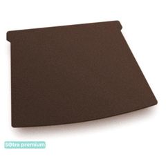 Двошарові килимки Sotra Premium Chocolate для Audi Q4 e-tron (mkI)(Sportback)(багажник) 2021→
