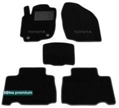 Двошарові килимки Sotra Premium Black для Toyota RAV4 (mkIV) 2012-2018