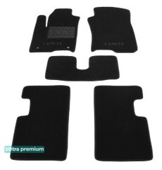 Двухслойные коврики Sotra Premium Black для Lancia Ypsilon (mkIII) 2011→
