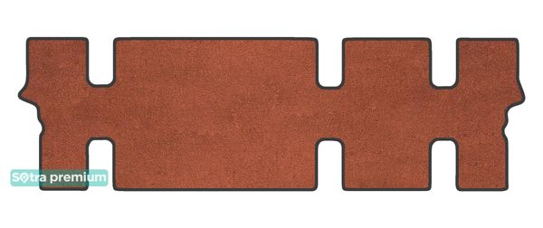 Двошарові килимки Sotra Premium Terracotta для Citroen Jumpy (mkII); Peugeot Expert (mkII); Fiat Scudo (mkII); Toyota ProAce (mkI)(3 ряд) 2007-2016 - Фото 1