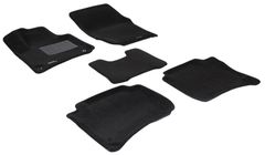 Тришарові килимки Sotra 3D Premium 12mm Black для Porsche Cayenne (mkII) 2010-2017