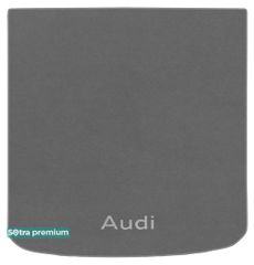 Двошарові килимки Sotra Premium Grey для Audi A4/S4/RS4 (mkV)(B9)(універсал)(багажник) 2015-2023