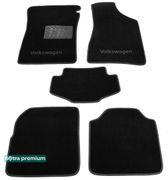 Двошарові килимки Sotra Premium Black для Volkswagen Passat (B4) 1993-1996 - Фото 1