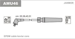 Дроти запалювання Janmor AMU46 для Chevrolet Lacetti 1.4 16V (F14D3) / 1.6 (F16D3)