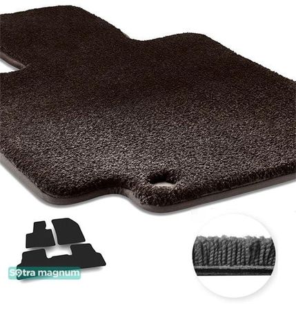Двошарові килимки Sotra Magnum Black для Peugeot 3008 (mkII) 2016→ - Фото 1