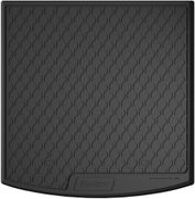 Гумовий килимок у багажник Gledring для Seat Leon (mkIII)(універсал) 2013-2020 (з дворівневою підлогою)(верхній рівень)(багажник) - Фото 1