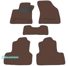 Двошарові килимки Sotra Premium Chocolate для Renault Megane (mkIV)(хетчбек) 2016-2022