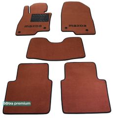 Двухслойные коврики Sotra Premium Terracotta для Mazda 6 (mkIII)(седан) 2012→