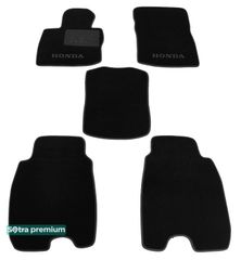Двухслойные коврики Sotra Premium Black для Honda Civic (mkVIII)(FK/FH)(хетчбэк) 2005-2011 (EU)