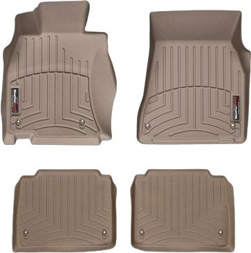 Коврики Weathertech Beige для Lexus LS (mkIV)(AWD) 2007-2012 - Фото 1