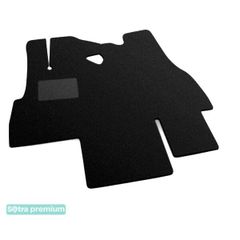 Двошарові килимки Sotra Premium Black для Peugeot Boxer (mkI)(1 ряд) 1993-2006