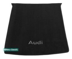 Двухслойные коврики Sotra Classic Black для Audi Q8/SQ8/RS Q8 (mkI)(багажник) 2018→