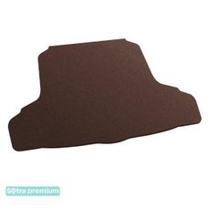 Двухслойные коврики Sotra Premium Chocolate для Nissan Maxima (mkVII)(A35)(багажник) 2008-2015