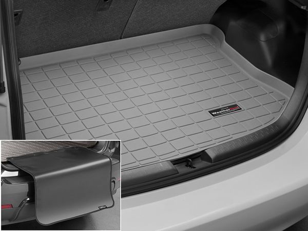 Килимок из захистом WeatherTech Grey для Toyota Prius C (mkI)(hatch)(trunk) 2012→ - Фото 2