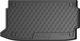 Гумовий килимок у багажник Gledring для Hyundai i20 (mkIII) 2020→ (верхній рівень)(багажник)