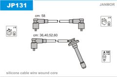 Провода зажигания Janmor JP131 для Toyota Avensis 1.6 / 1.8 / Carina 1.6 / Corolla 1.3 / 1.6 / 1.8 (4A-FE; 7A-FE)