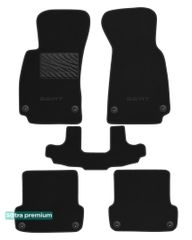 Двошарові килимки Sotra Premium Black для Seat Exeo (mkI) 2008-2013