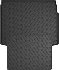 Гумовий килимок у багажник Gledring для Renault Megane (mkIII)(універсал) 2009-2016 (багажник із захистом)