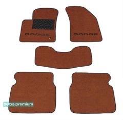 Двошарові килимки Sotra Premium Terracotta для Dodge Avenger (mkI) 2007-2011