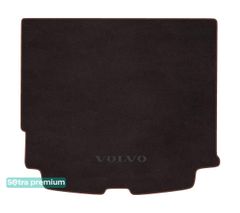 Двошарові килимки Sotra Premium Chocolate для Volvo XC60 (mkII)(з вирізами під кріплення)(багажник) 2017→