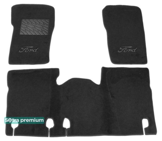 Двошарові килимки Sotra Premium Grey для Ford Explorer (mkII) 1995-2001 - Фото 1