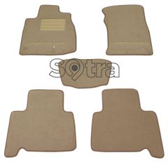 Двошарові килимки Sotra Custom Premium Beige для Toyota Land Cruiser Prado (J120)(1-2 ряд) 2002-2009