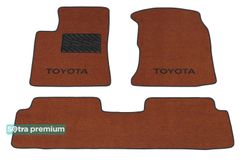 Двошарові килимки Sotra Premium Terracotta для Toyota Corolla Verso (mkIII)(1-2 ряд) 2004-2009 - Фото 1