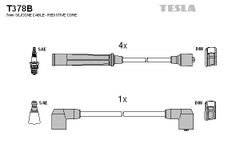 Дроти запалювання Tesla T378B для Volvo 240 / 340 / 360 (2.0) (B200K; B200F; B200E) - Фото 2