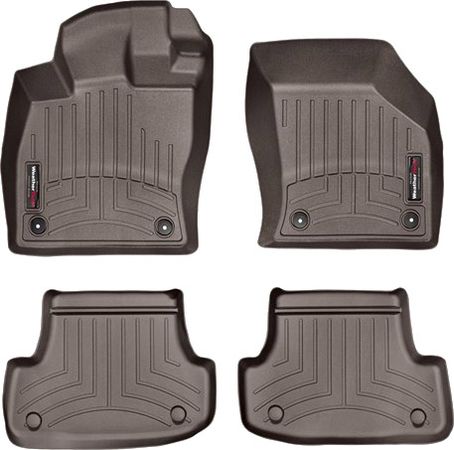 Коврики Weathertech Choco для Audi A3/S3 (3door hatch & cabrio); Seat Leon SC (3 door hatch)(mkIII) 2012-2020 - Фото 1