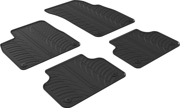 Гумові килимки Gledring для Audi Q7/SQ7 (mkII) / Q8/SQ8/RS Q8 (mkI) 2015→ - Фото 1