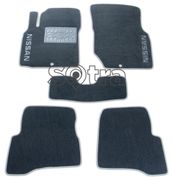 Двошарові килимки Sotra Custom Classic Grey для Nissan Almera Classic (B10) 2006-2012 - Фото 1